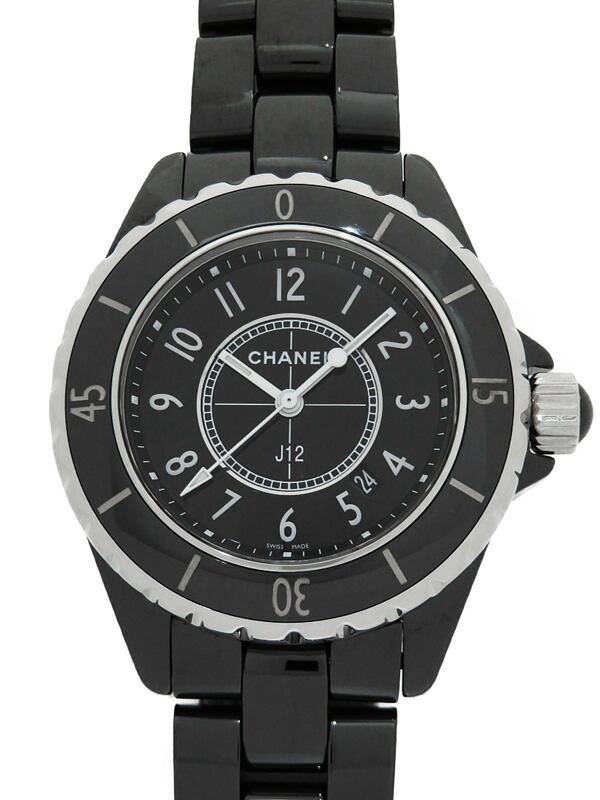 CHANEL J12 33ミリ　ラバーベルト CHANEL J12 ラバーベルト純正メンズ