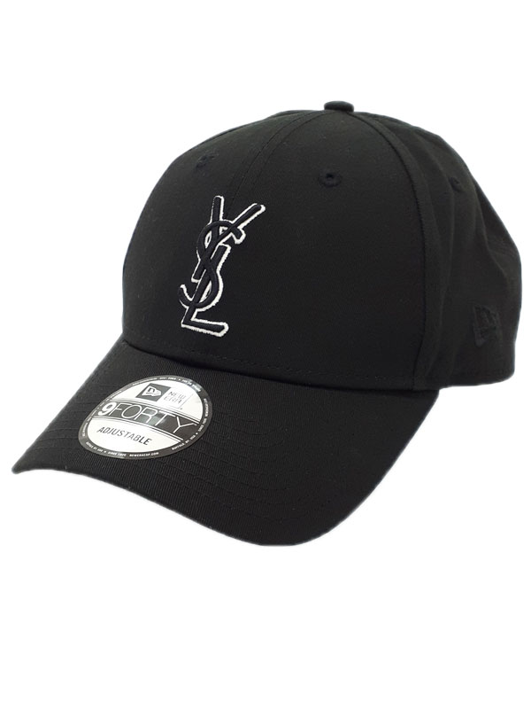 サンローラン パリ キャップ SAINT LAURENT - Saint Laurent Paris × New Era YSLロゴ