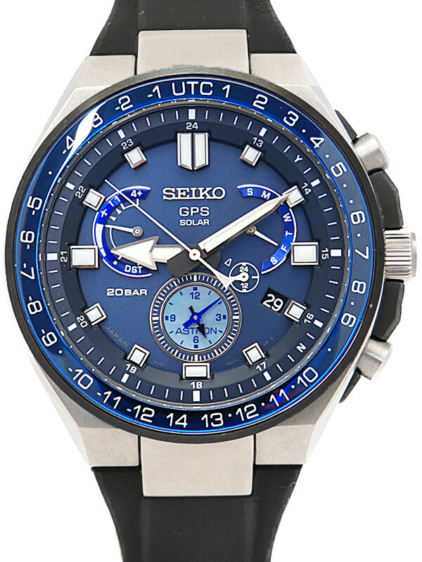 楽天市場】セイコー アストロン GPSソーラー ソーラー発電式 ブルー