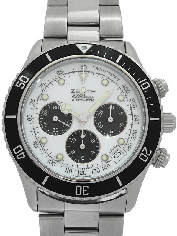 楽天市場】ゼニス エルプリメロ デ・ルッカ クロノグラフ 02.1310.400