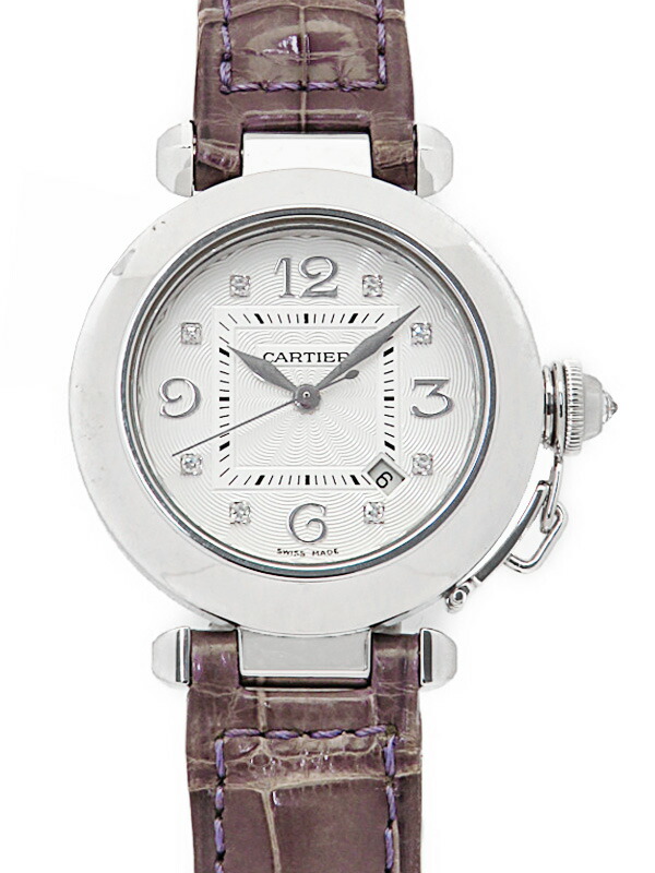 楽天市場】Cartier カルティエ パシャ 32mm グリッド ダイヤ