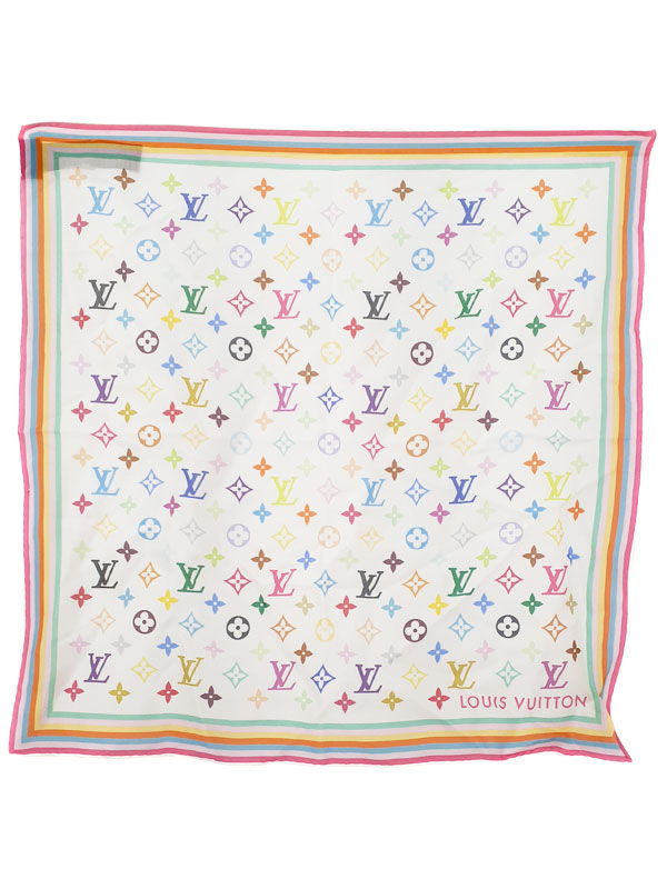 楽天市場】ルイヴィトン チェリーブロッサム 村上隆 スカーフ コットン