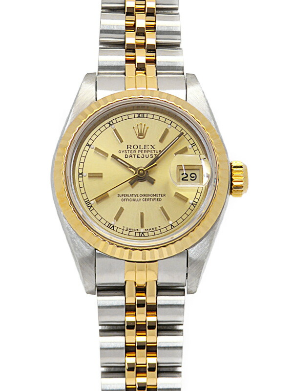 楽天市場】【ROLEX】ロレックス デイトジャスト T番 10Pダイヤ