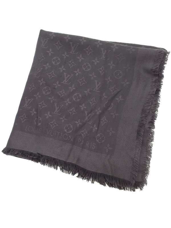 mjaj　ルイヴィトン　ストール 楽天市場】LOUIS VUITTON ルイ ヴィトン ショール モノグラム
