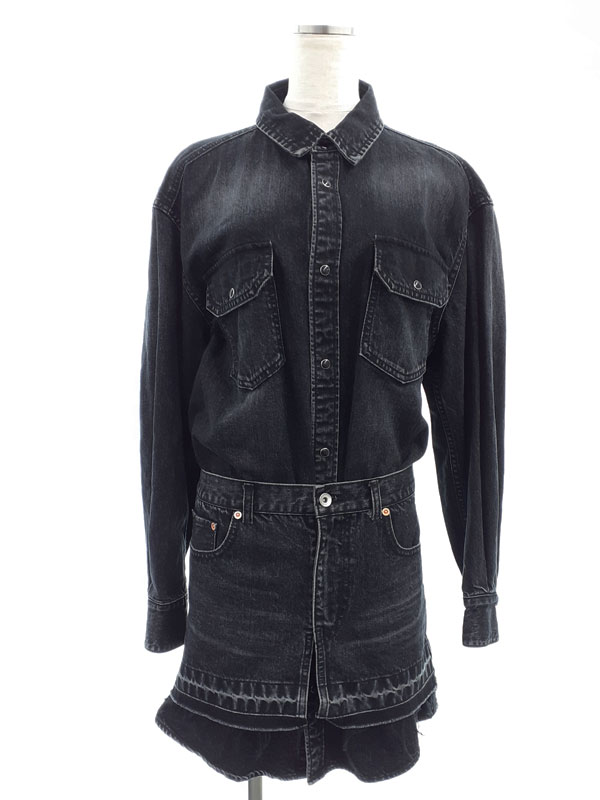 楽天市場】サカイ Sacai サイズ:1 20-05188 チェックコットンポプリン