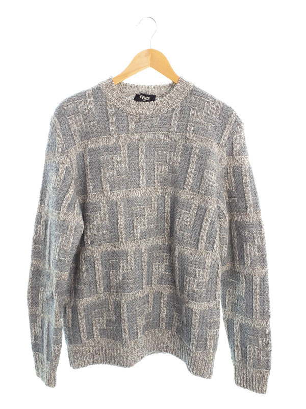 楽天市場】FENDI(フェンディ) ズッカ柄 ニット トップス
