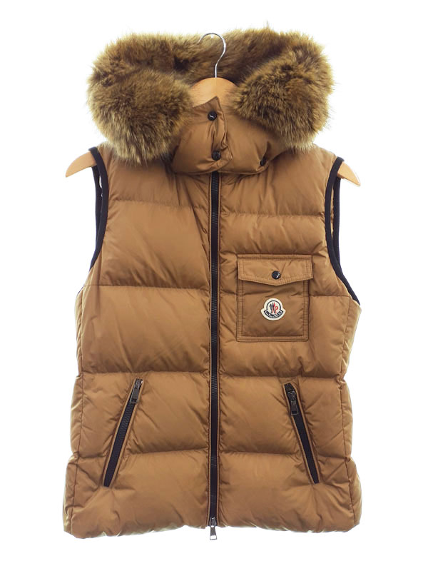 MONCLER ダウンベスト美品 楽天市場】モンクレール MONCLER ダウンベスト レディース