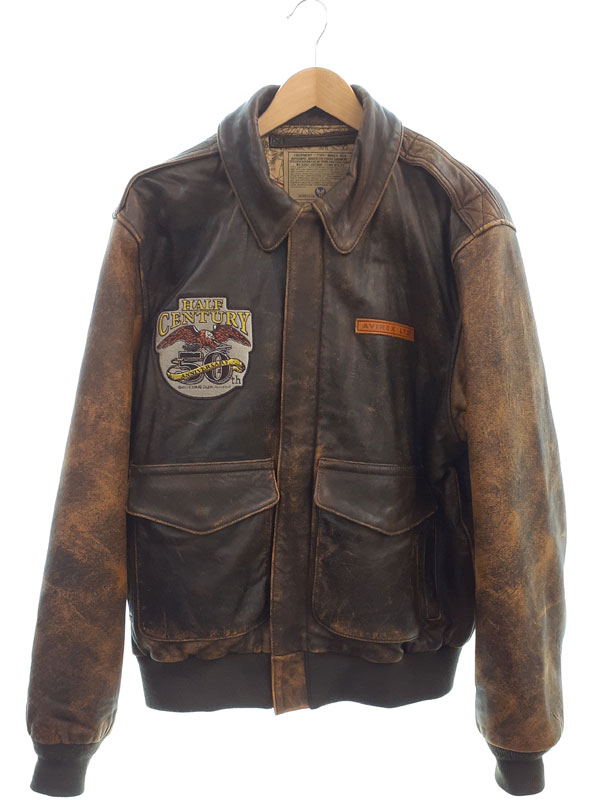 楽天市場】AVIREX アヴィレックス 馬革 Flying circus ヴィンテージ