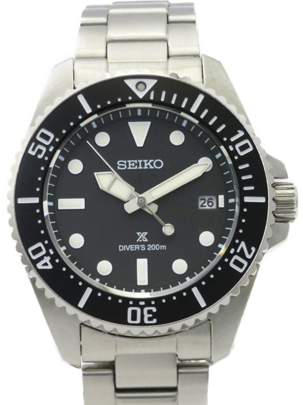 SEIKO 自動巻きダイバーズ 200m ステンレススチール 腕時計 ジャンク品