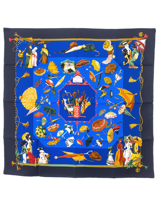 楽天市場】【エルメス】Hermes カレ90 シルクスカーフ L'OMBRELLE