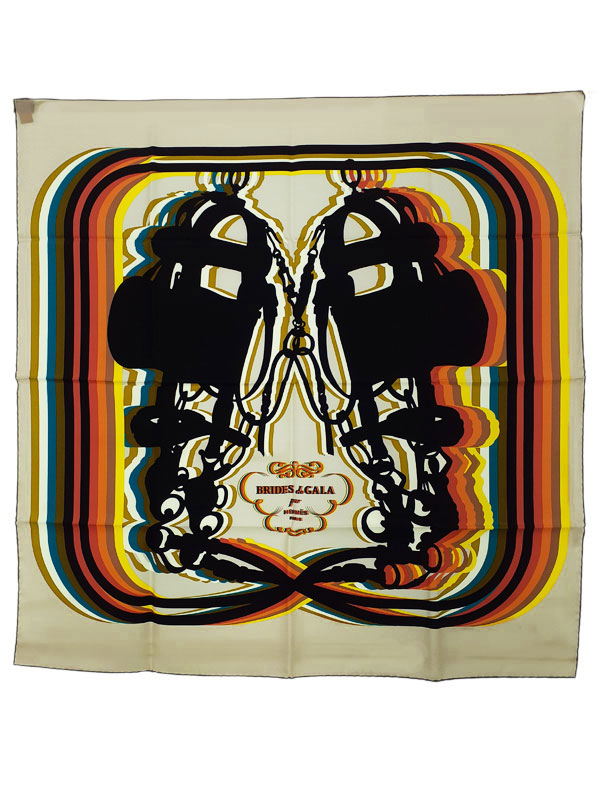 楽天市場】【エルメス】Hermes カレ90 シルクスカーフ BRIDES de GALA
