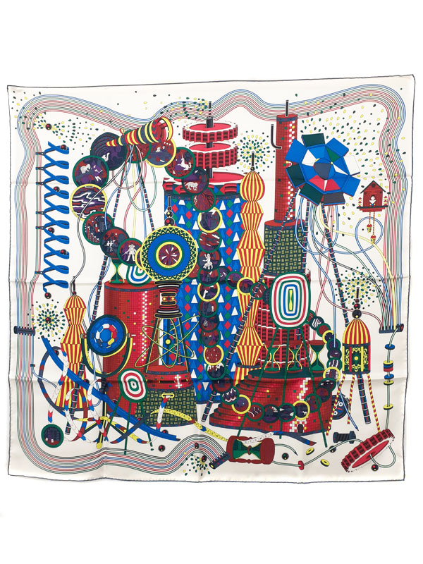 楽天市場】【エルメス】Hermes カレ90 Le Laboratoire du Temps 時の