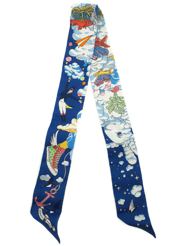 HERMES　エルメス　Springs Springs　ツイリー　スプリングス 楽天市場】【エルメス】Hermes ツイリー シルクスカーフ Springs