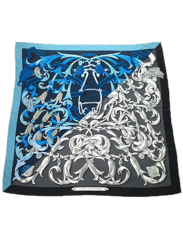 楽天市場】エルメス LE Mors A LA CONETABLE 轡の気品 カレ140