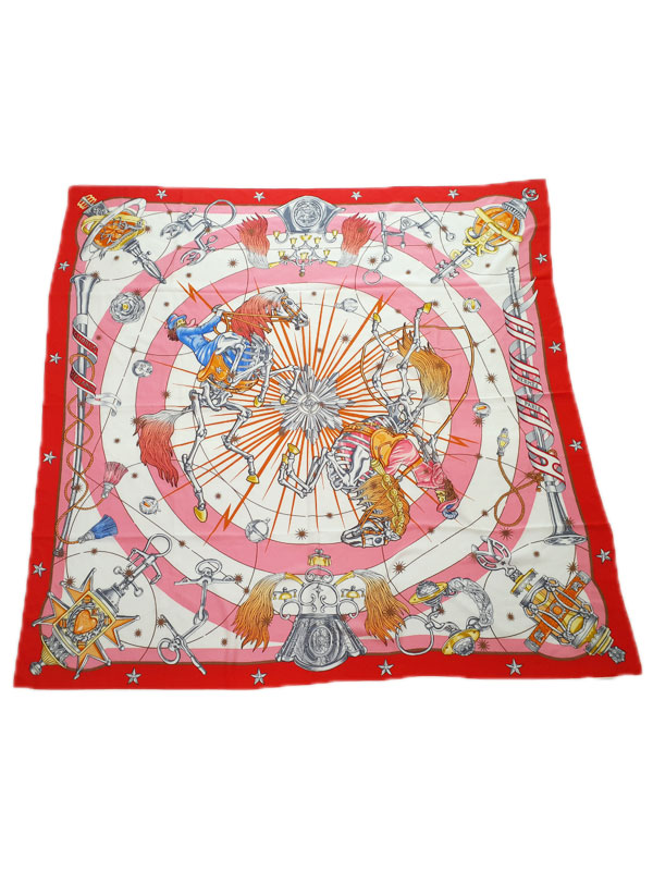 楽天市場】エルメス LE Mors A LA CONETABLE 轡の気品 カレ140