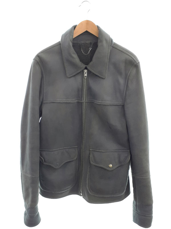 美品 ルイヴィトン ラムレザー シングル ライダースジャケット 48 wonderrex-ec_9264910307401