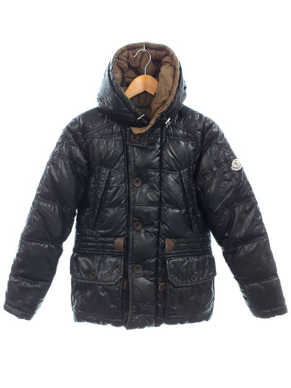 【MONCLER】モンクレール『リバーシブル ダウンジャケット size00』44527/00/69833 2007 メンズ 1週間保証【中古】