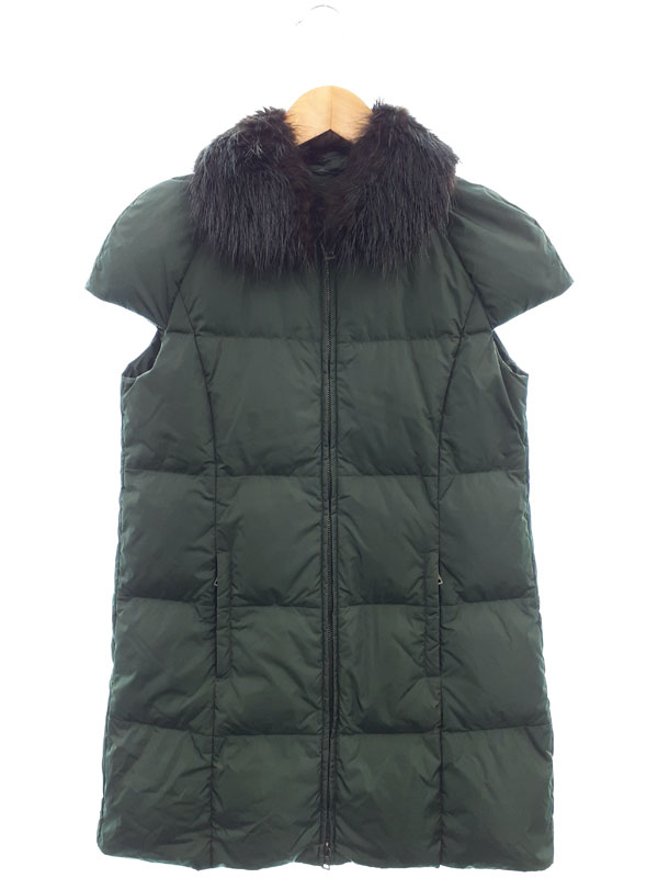 楽天市場】【プラダ】Prada 21年 三角 プレート ダウンベスト 290546