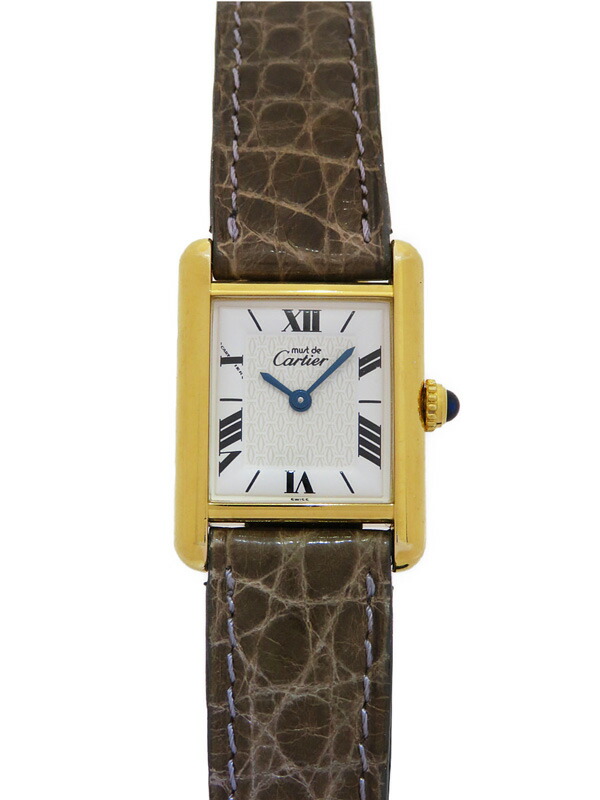 楽天市場】【ウォッチ】【OH済】Cartier カルティエ マストタンク