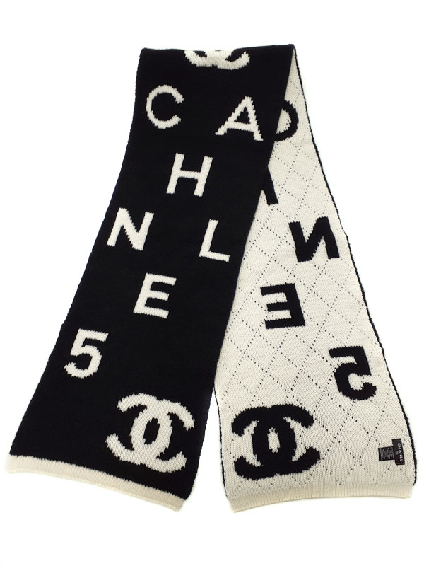 Bluemoon ☪︎*·̩͙ 様　CHANEL オリラグ　マフラー　ココマーク 美品！CHANEL オリラグココマークマフラー