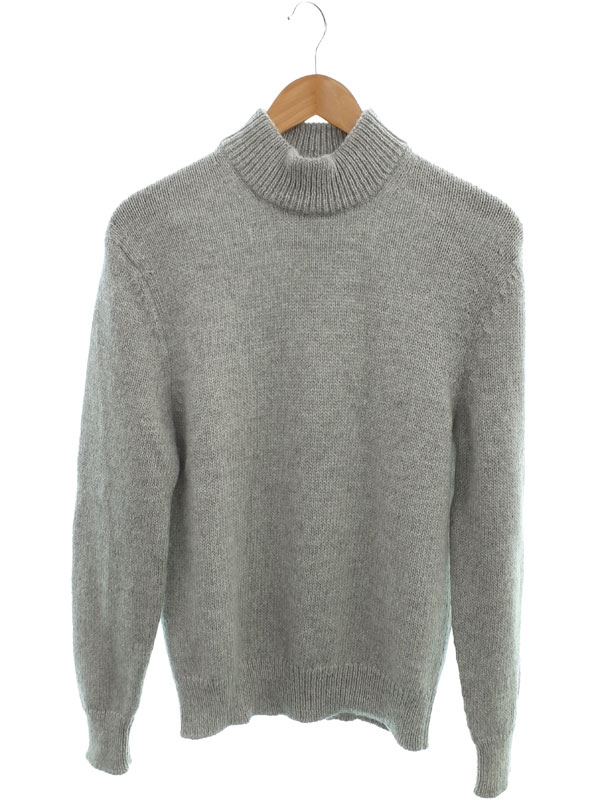 TOMFORD トムフォード グレー リブ編み セーター カシミヤ TOMFORD トムフォード グレー リブ編み セーター カシミヤ