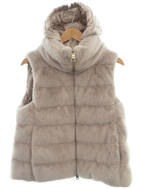 楽天市場】【HERNO】ヘルノ 半袖 ダウンジャケット ベスト