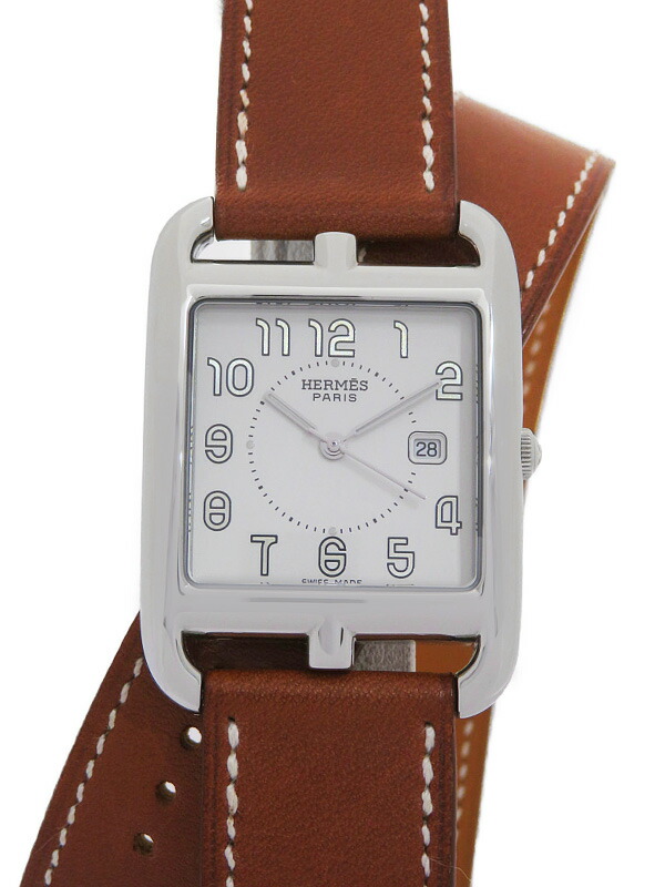 楽天市場】【エルメス】Hermes ケープコッド ドゥブルトゥール 腕時計