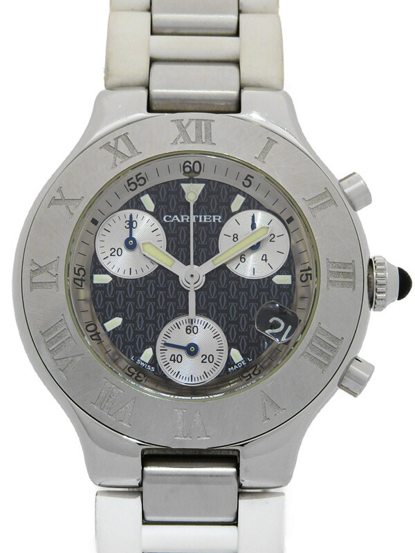 楽天市場】【ウォッチ】 Cartier カルティエ マスト21 ヴァンテアン