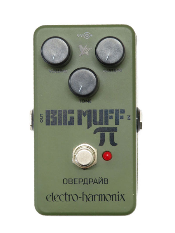 【electro-harmonix】エレクトロハーモニックス『ファズ』Green Russian Big Muff π エフェクター 1週間保証【中古】