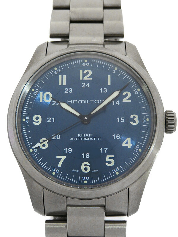 楽天市場】【美品】ハミルトン 【HAMILTON】カーキフィールド