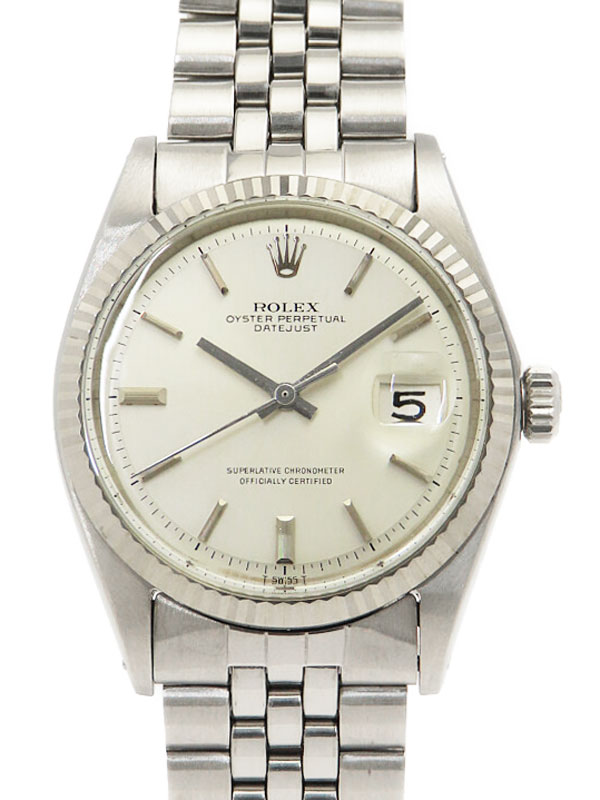 ロレックスデイトジャスト1601の巻ベルトバックル無し正規品 楽天市場】【ROLEX】ロレックス デイトジャスト 1601 cal.1570