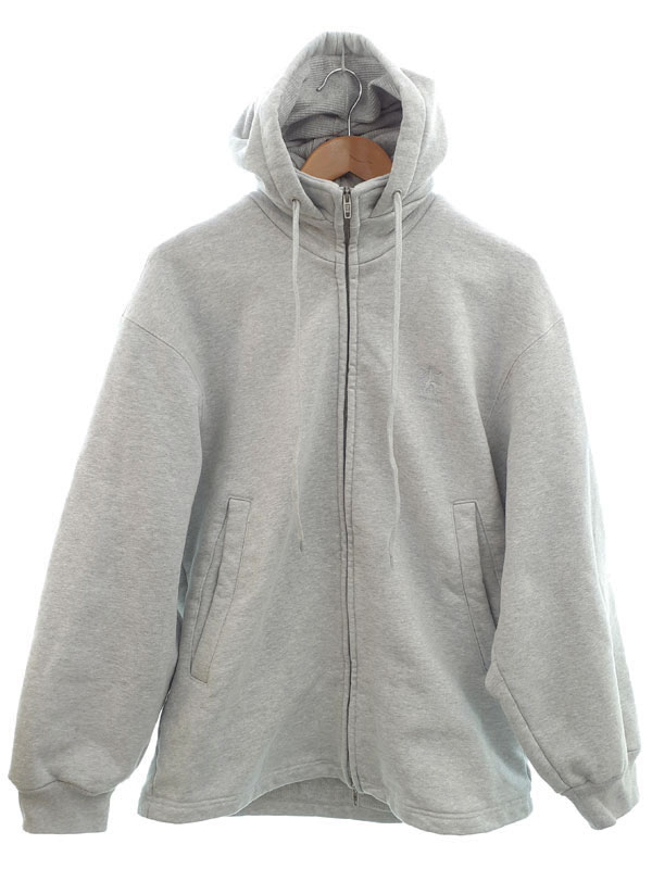 【BALENCIAGA】バレンシアガ『Lion Outerwear Zip Up Hoodie sizeXXS』858142 TTVS4 メンズ スウェットジップアップパーカー 1週間保証【中古】