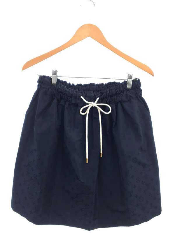 【LOUIS VUITTON】ルイヴィトン『モノグラム ストライプ スカート size34』RW222J FLX FNSK01 レディース 1週間保証【中古】