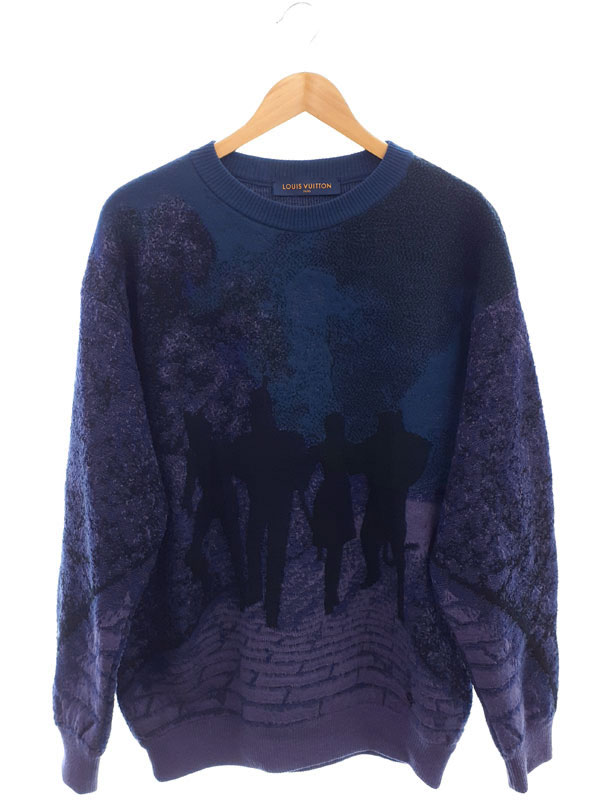 【LOUIS VUITTON】ルイヴィトン『オズの魔法使い 長袖ニット sizeM』RM191 JYC HGN68W メンズ 1週間保証【中古】｜高山質店 44,857円