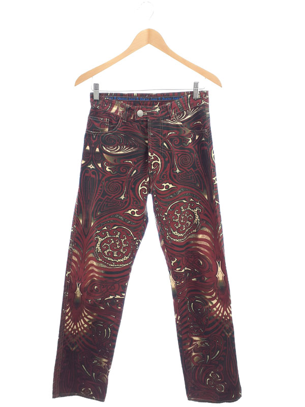 『GAULTIER JEANS ゴルチエジーンズ アーカイブ トライバル パンツ size44』メンズ 1週間保証【中古】
