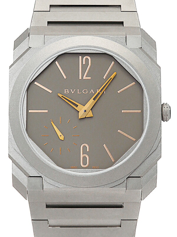 【BVLGARI】ブルガリ『オクト フィニッシモ ウォッチ』BGO40TXT メンズ 自動巻き 3ヶ月保証【中古】
