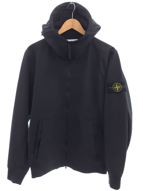 【STONE ISLAND】ストーンアイランド『裏起毛 ジップアップパーカー sizeM』7715Q0122 22AW メンズ 1週間保証【中古】