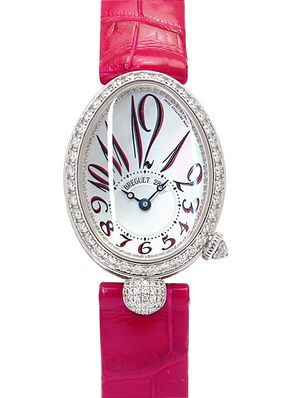 【Breguet】ブレゲ『クィーン オブ ネイプルズ ダイヤ』8928BB/5P/944/DD0D レディース 自動巻き 6ヶ月保証【中古】