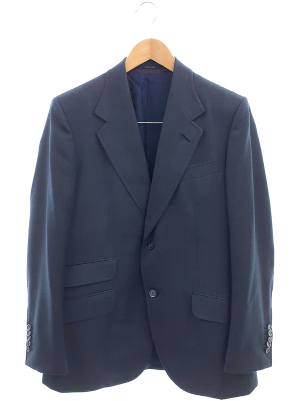 【GUCCI】グッチ『3Pセット ベスト付 スーツ size上46/ベスト50/下48』463036 Z532E/463050 Z532E/690240 Z532E メンズ セットアップ 1週間保証【中古】