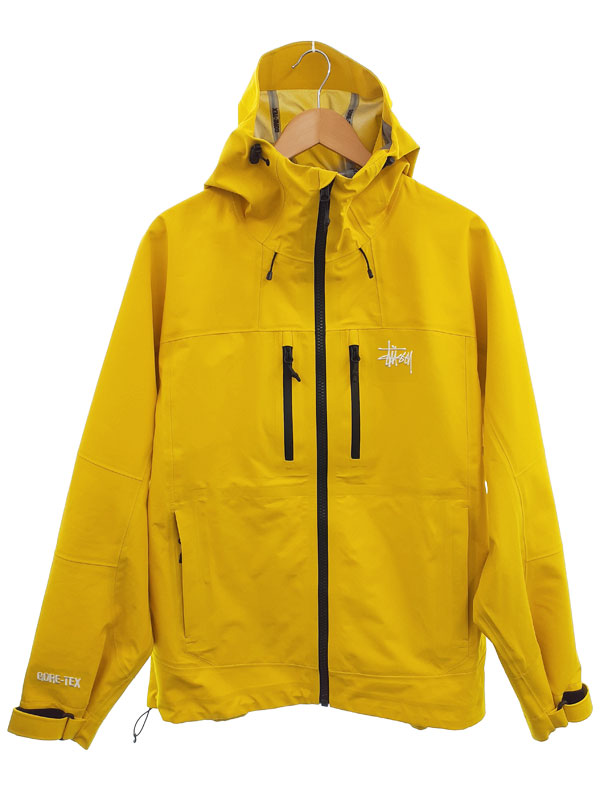 【STUSSY】ステューシー『Gore-Tex Guide Shell Jacket sizeM』115880 メンズ ジップアップパーカー 1週間保証【中古】