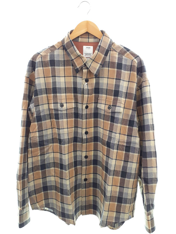 【VISVIM】ヴィズヴィム『LUMBER CHECK L/S (W/L) size2』0125105011029 メンズ 長袖シャツ 1週間保証【中古】