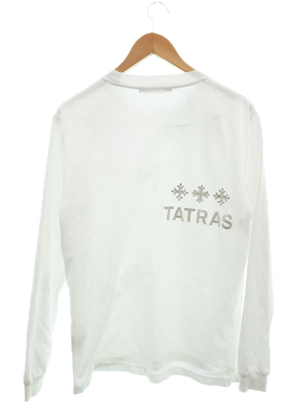 【TATRAS】タトラス『BELECI ベレチ ロゴ 半袖Tシャツ size01』MTAT24A8242-M メンズ 長袖Tシャツ 1週間保証【中古】