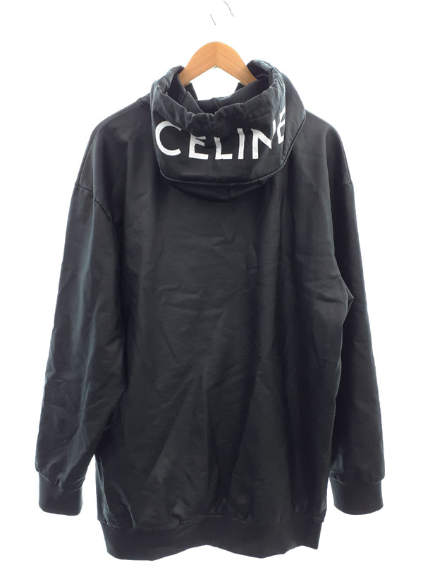 【CELINE】セリーヌ『ロゴ ジップアップパーカー sizeS』2Y621250Q メンズ 1週間保証【中古】