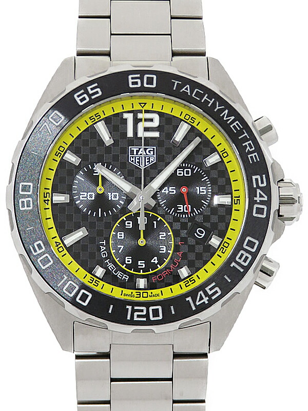 【TAG Heuer】タグホイヤー『フォーミュラ1 クロノグラフ 43mm』CAZ101AC.BA8024 メンズ クォーツ 3ヶ月保証【中古】
