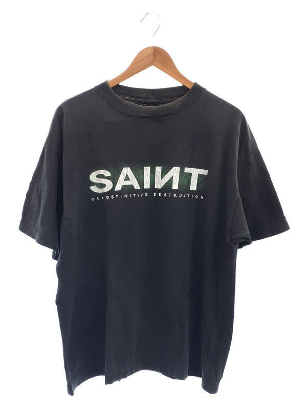 『セントマイケル SAINT SS TEE sizeL』SM-YS-0000-001 メンズ 半袖Tシャツ 1週間保証【中古】｜高山質店