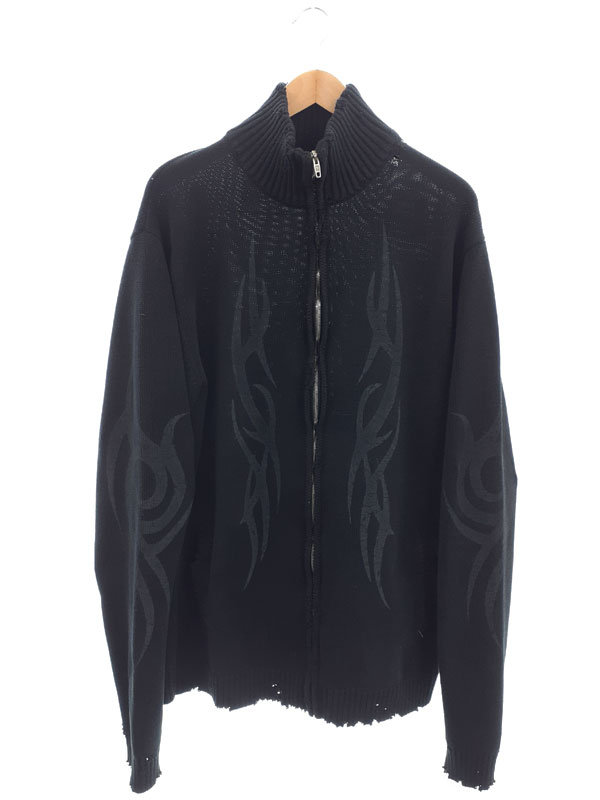 【BALENCIAGA】バレンシアガ『ジップアップカーディガン sizeM』808489 T3336 24AW メンズ 1週間保証【中古】