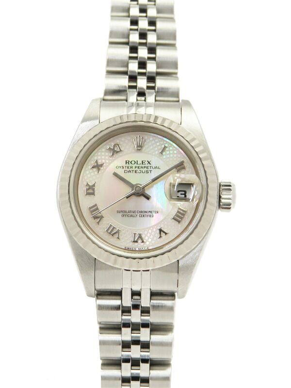【ROLEX】ロレックス『デイトジャスト デコレーション』79174NRD K番’01年頃製 レディース 自動巻き 12ヶ月保証【中古】