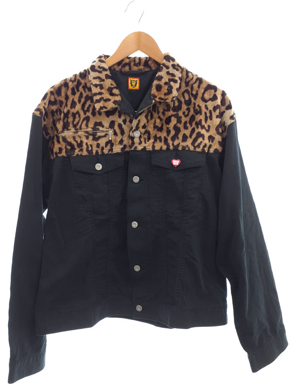 『HUMAN MADE ヒューマンメイド Leapard Denim Work Jacket sizeXXL』メンズ ワークジャケット 1週間保証【中古】 30,128円