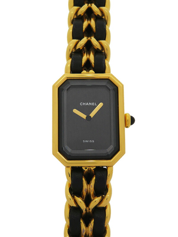 【CHANEL】シャネル『プルミエール Sサイズ』H0001 レディース クォーツ 3ヶ月保証【中古】