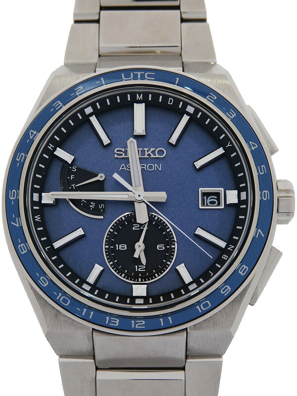 【SEIKO】セイコー『ASTRON アストロン ネクスター』SBXY037 8B63-0BB0 27****番 メンズ ソーラー電波クォーツ 1ヶ月保証【中古】